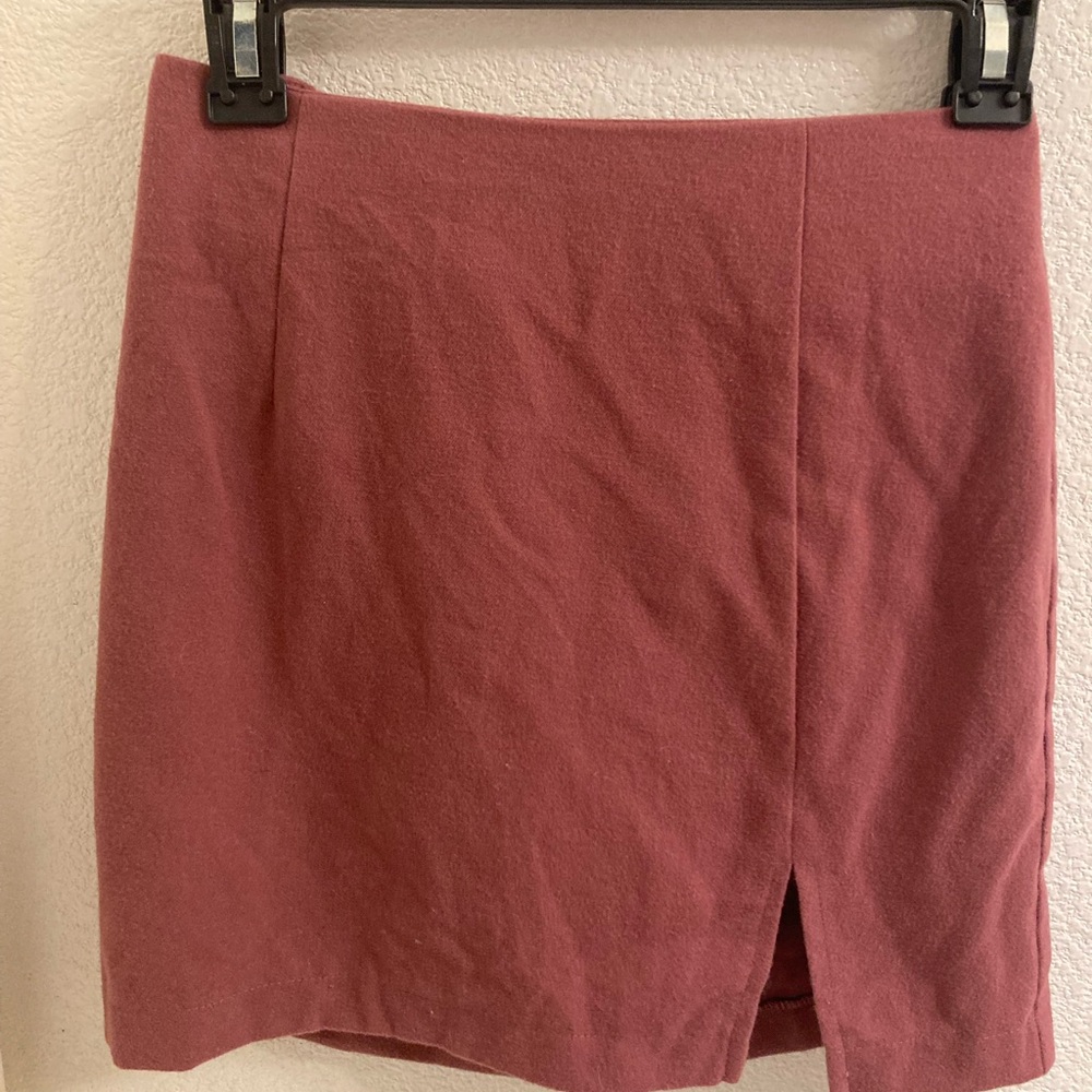 New Burgundy Wild Fable Skirt